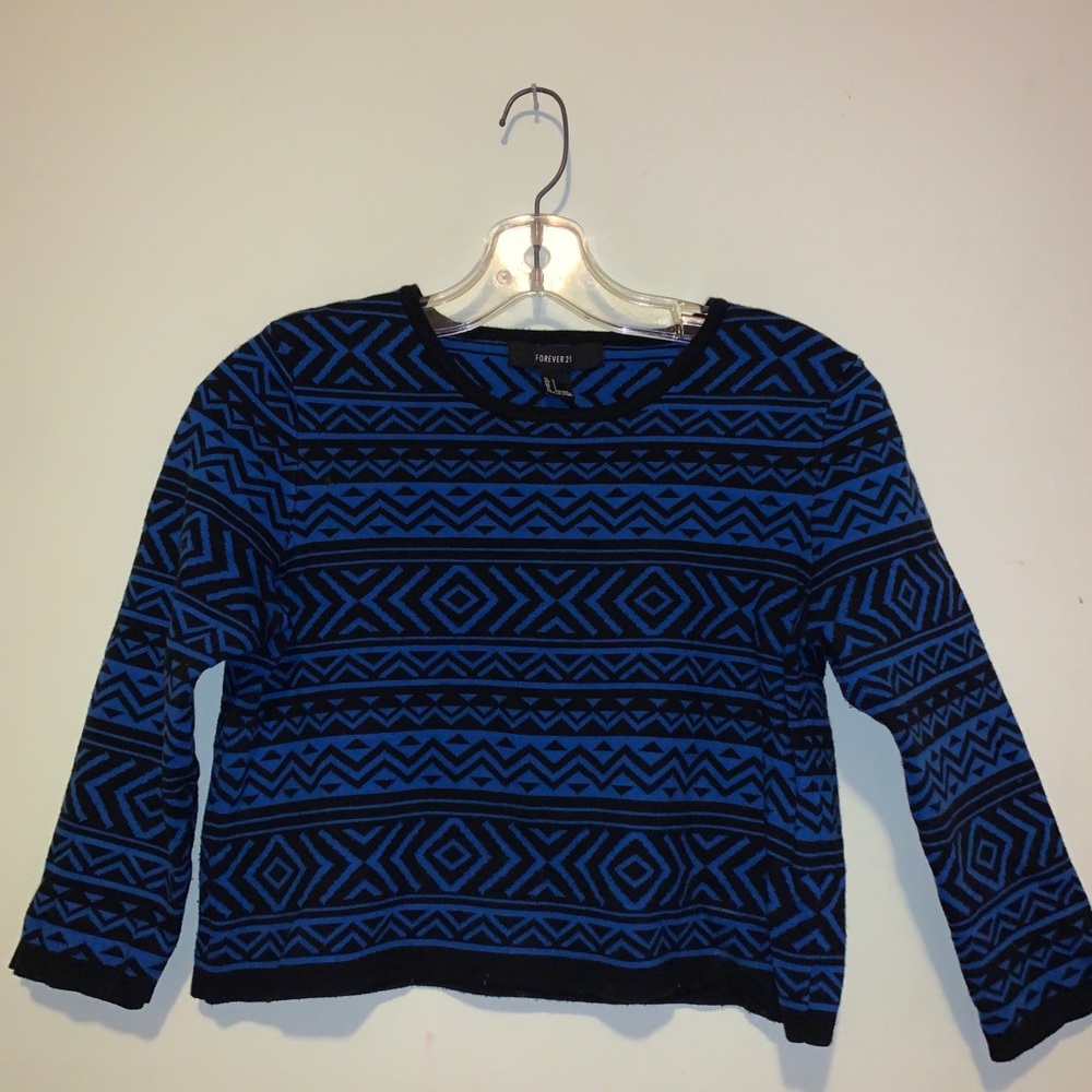 Cropped sweater
